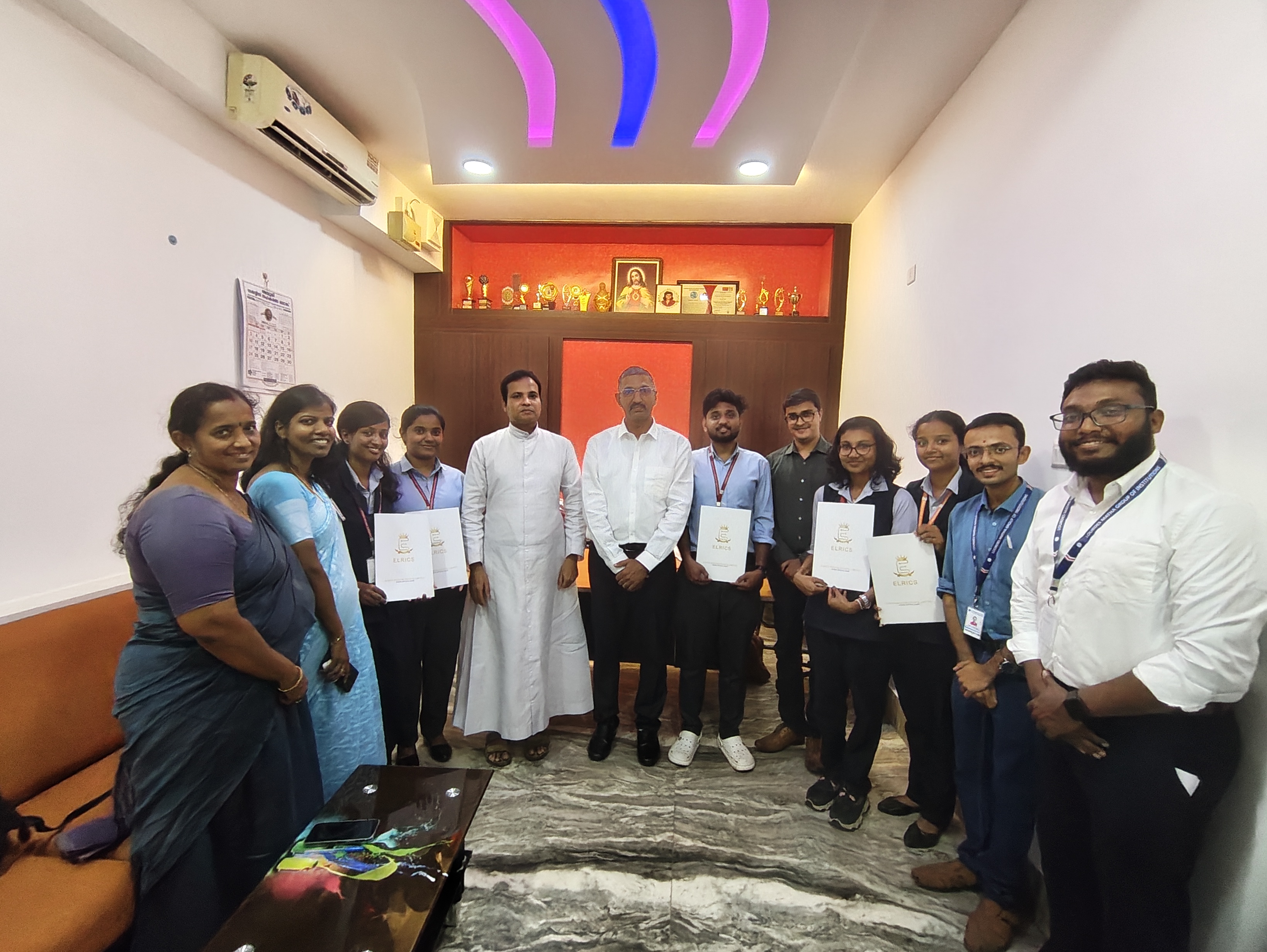 Placement Drive at Lourdes Matha College of Science and Technology: B.Tech Students Connect with Industry Opportunities