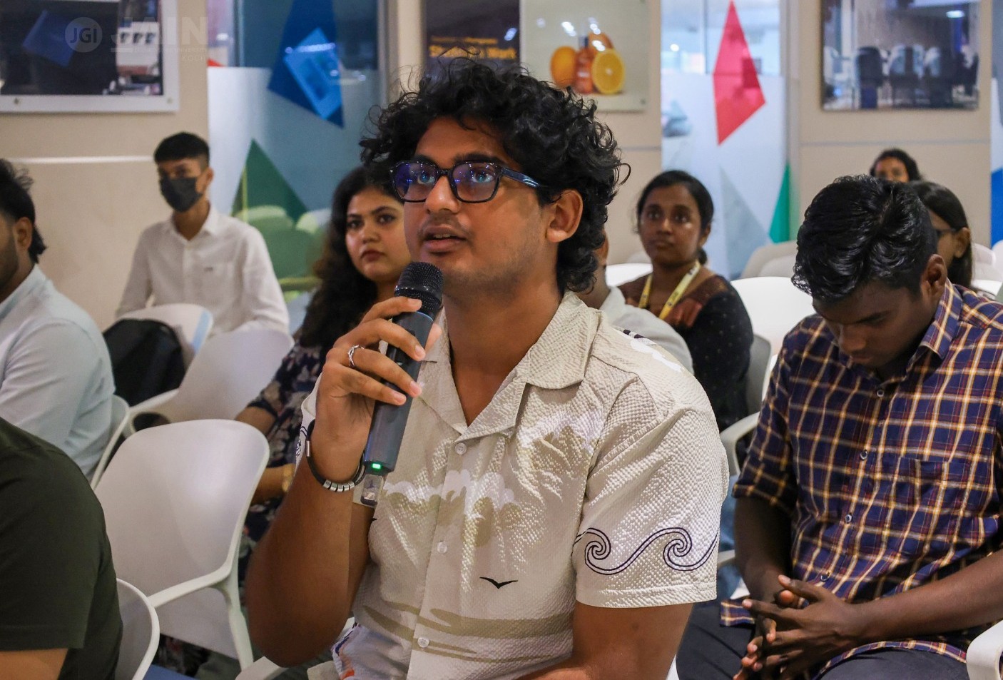 placement drive at Jain University