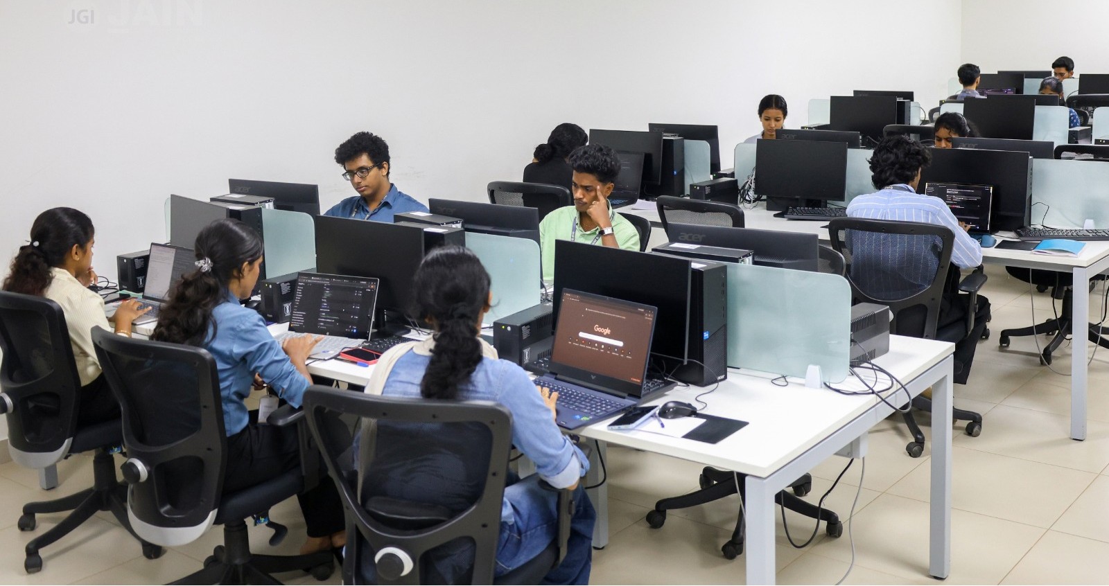 placement drive at Jain University